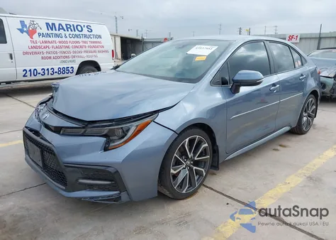 2020 Toyota Corolla Se from USA, damaged, VIN 5YFS4RCE0LP038962
